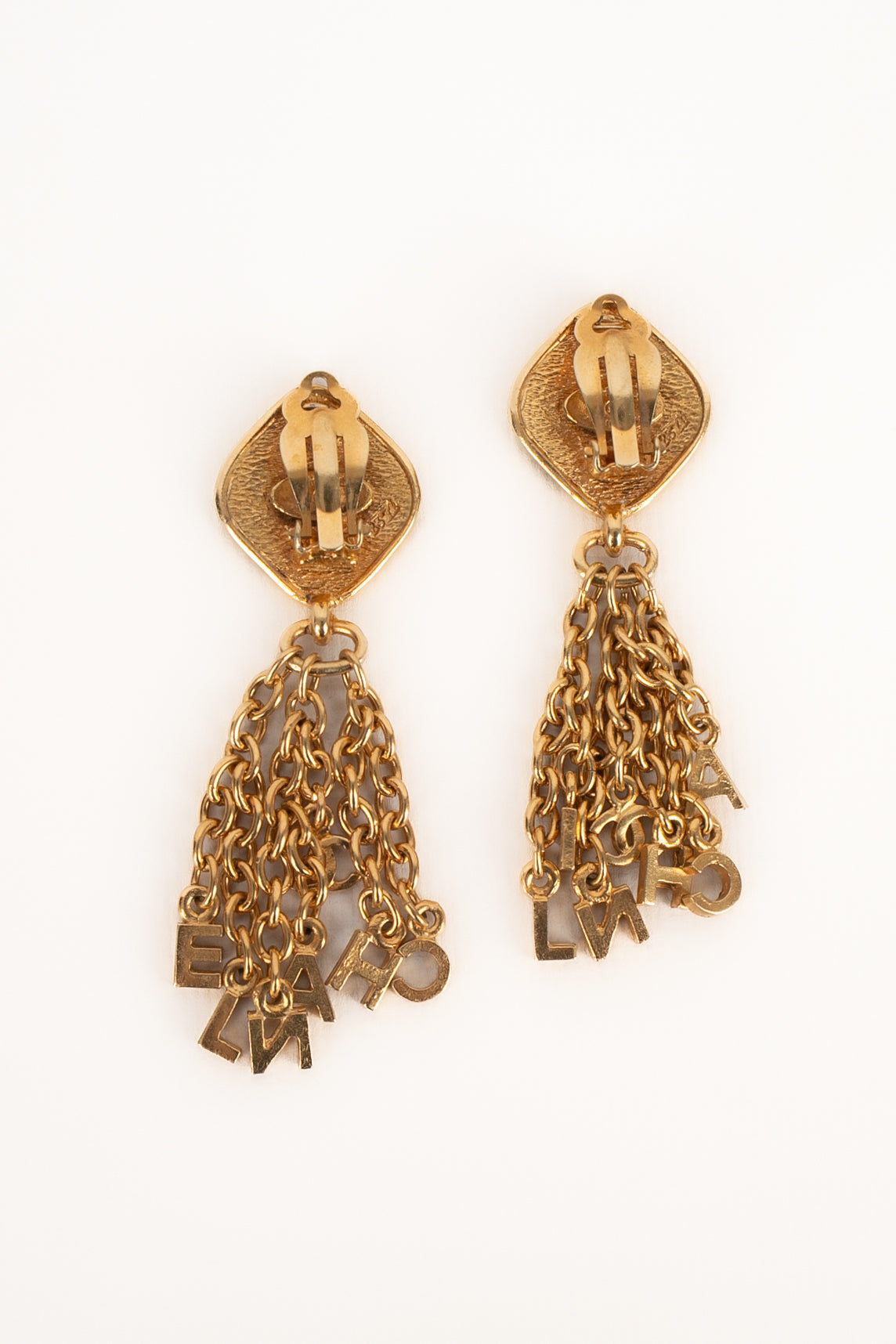 Boucles d'oreilles charms Chanel