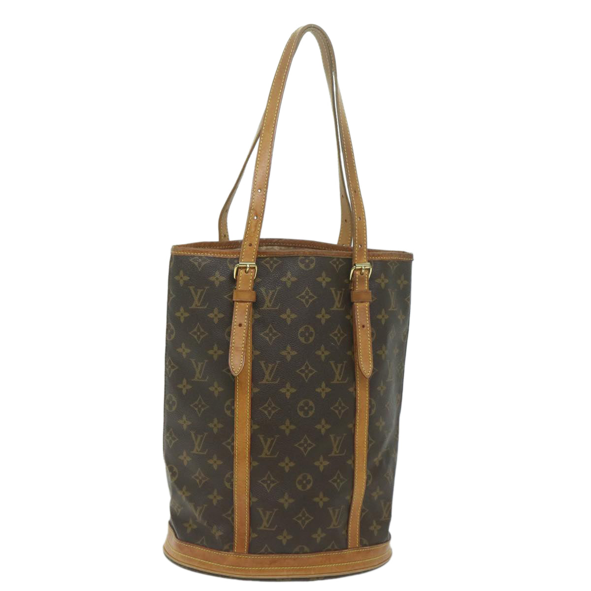 LOUIS VUITTON Monogram Bucket GM Shoulder Bag M42236 LV 63345