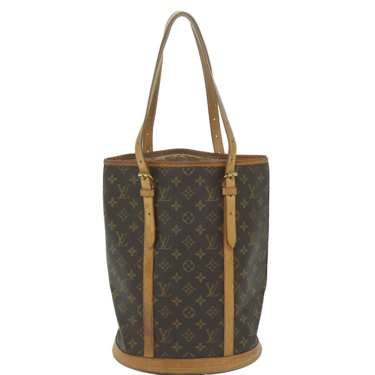 LOUIS VUITTON Monogram Bucket GM Shoulder Bag M42236 LV 63345