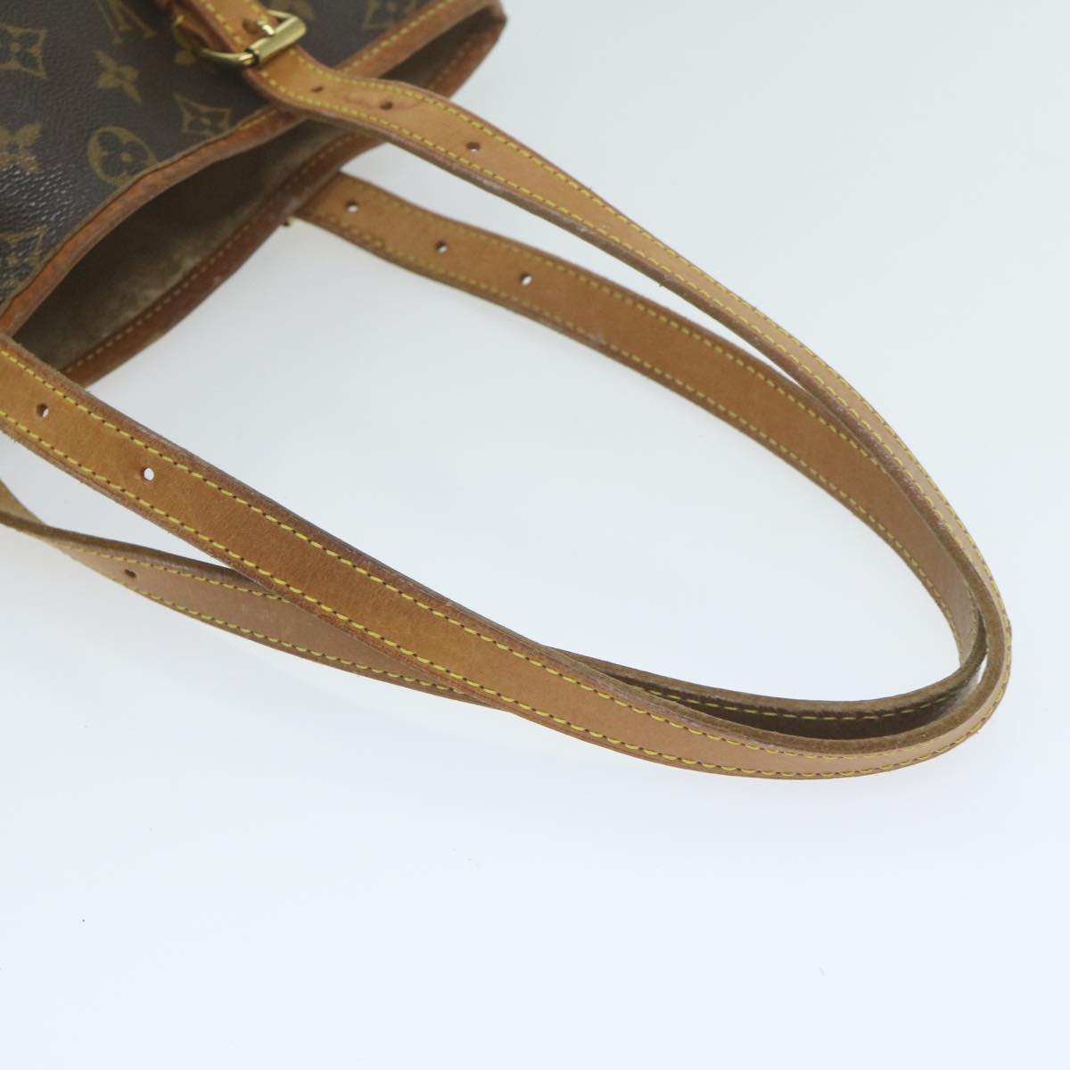 LOUIS VUITTON Monogram Bucket GM Shoulder Bag M42236 LV 63345