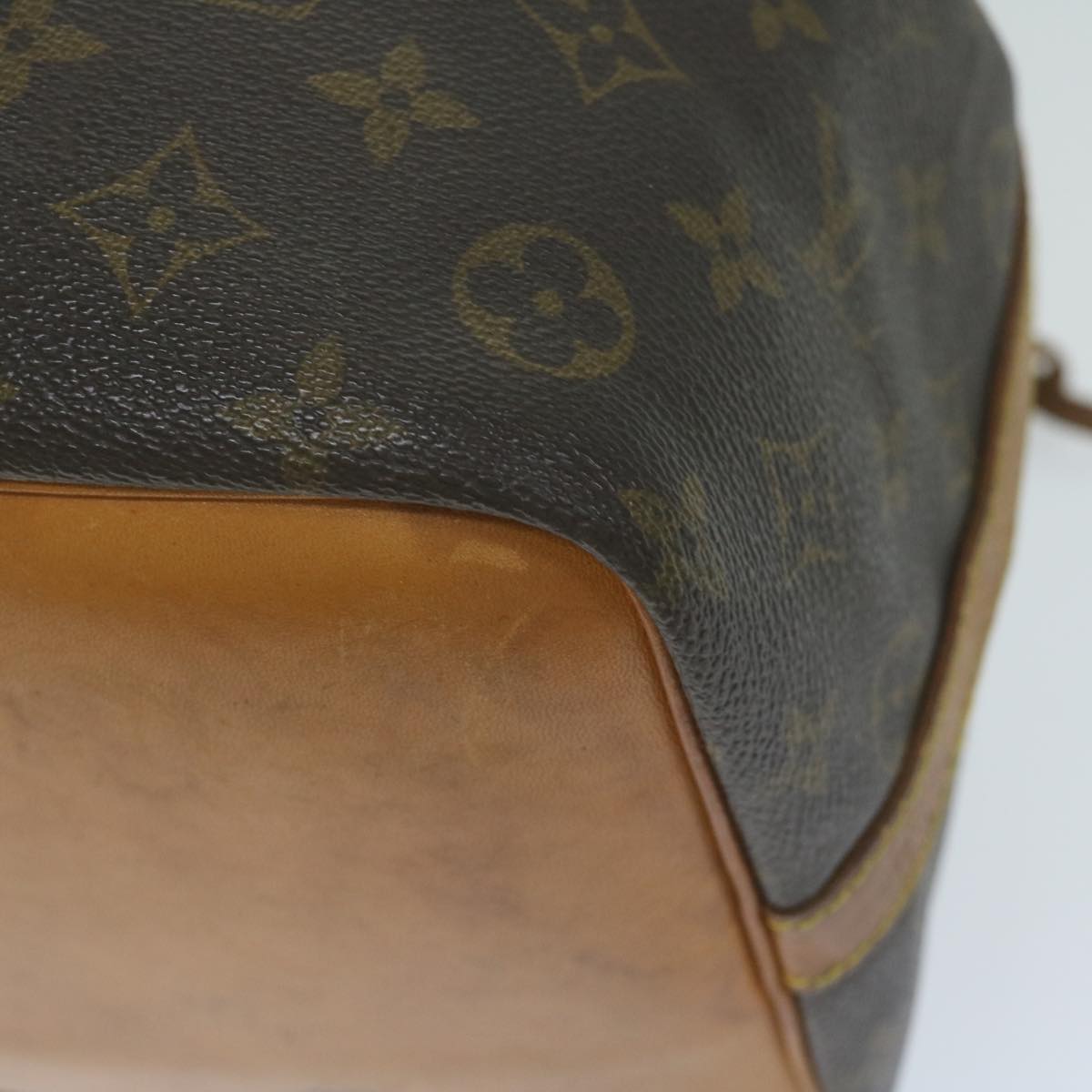 LOUIS VUITTON Monogram Petit Noe Shoulder Bag M42226 LV 63348