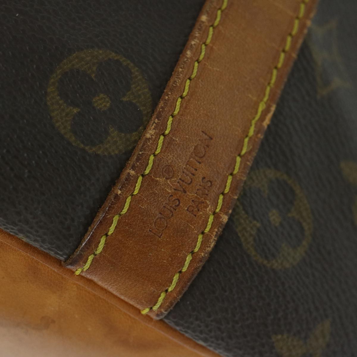 LOUIS VUITTON Monogram Petit Noe Shoulder Bag M42226 LV 63348