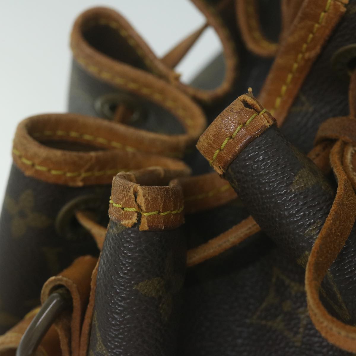 LOUIS VUITTON Monogram Petit Noe Shoulder Bag M42226 LV 63348