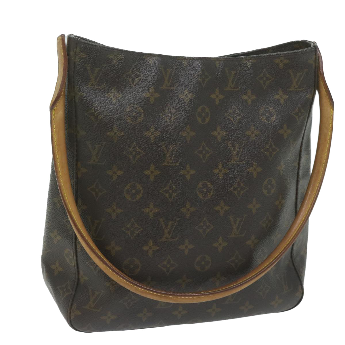 LOUIS VUITTON Monogram Looping GM Shoulder Bag M51145 LV 63453
