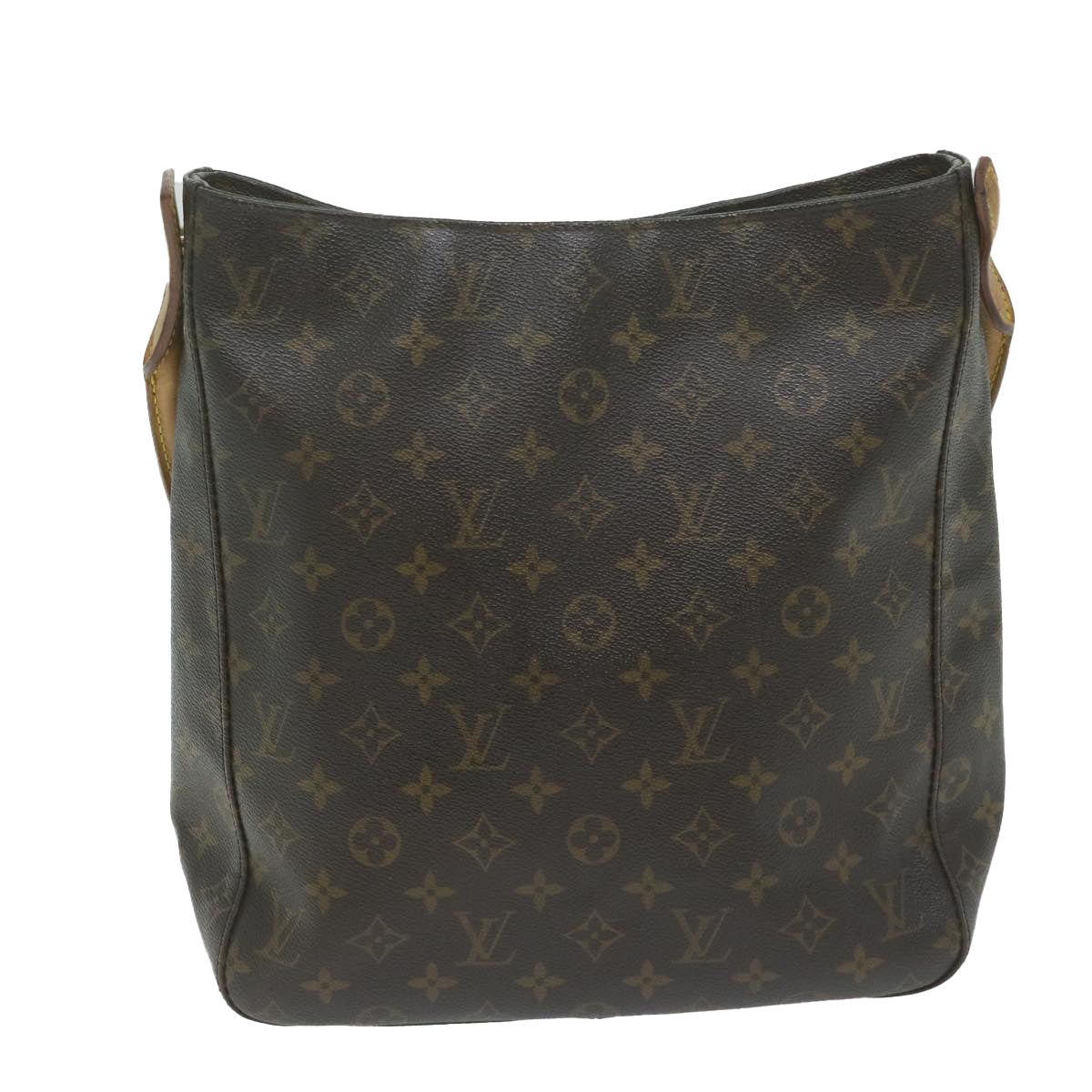LOUIS VUITTON Monogram Looping GM Shoulder Bag M51145 LV 63453