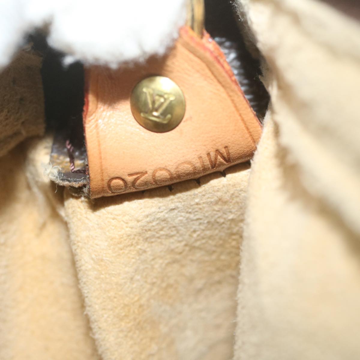 LOUIS VUITTON Monogram Looping GM Shoulder Bag M51145 LV 63453