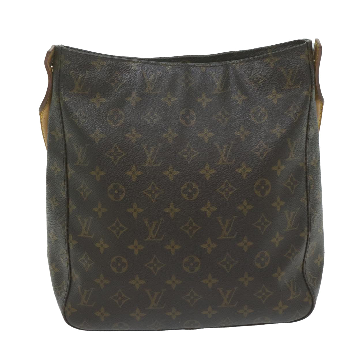LOUIS VUITTON Monogram Looping GM Shoulder Bag M51145 LV 63453