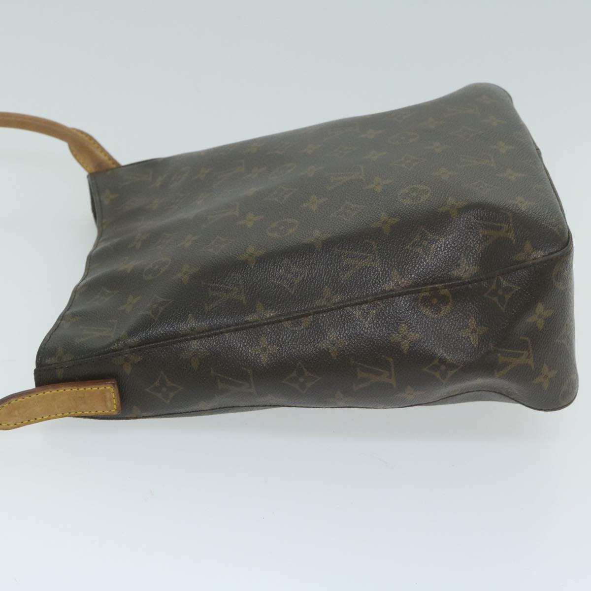 LOUIS VUITTON Monogram Looping GM Shoulder Bag M51145 LV 63453