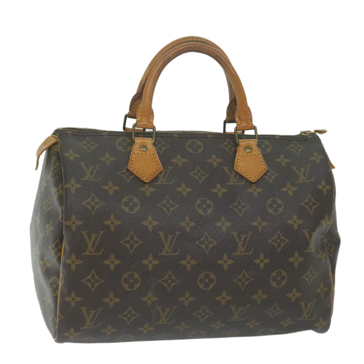 LOUIS VUITTON Monogram Speedy 30 Hand Bag M41526 LV 63454