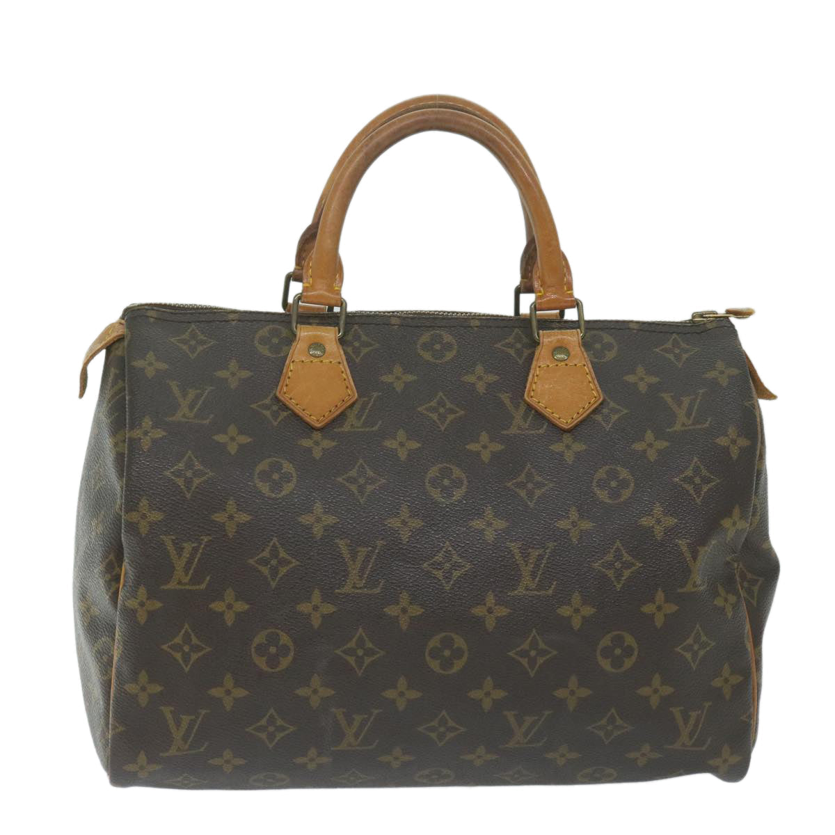 LOUIS VUITTON Monogram Speedy 30 Hand Bag M41526 LV 63454