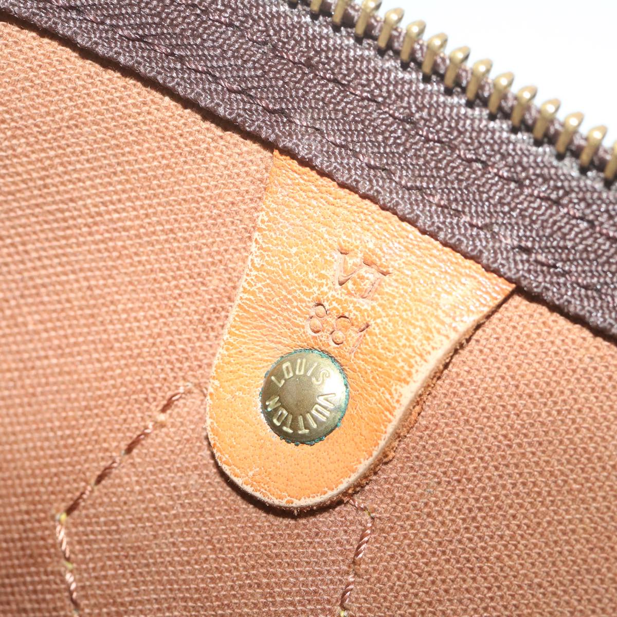 LOUIS VUITTON Monogram Speedy 30 Hand Bag M41526 LV 63454