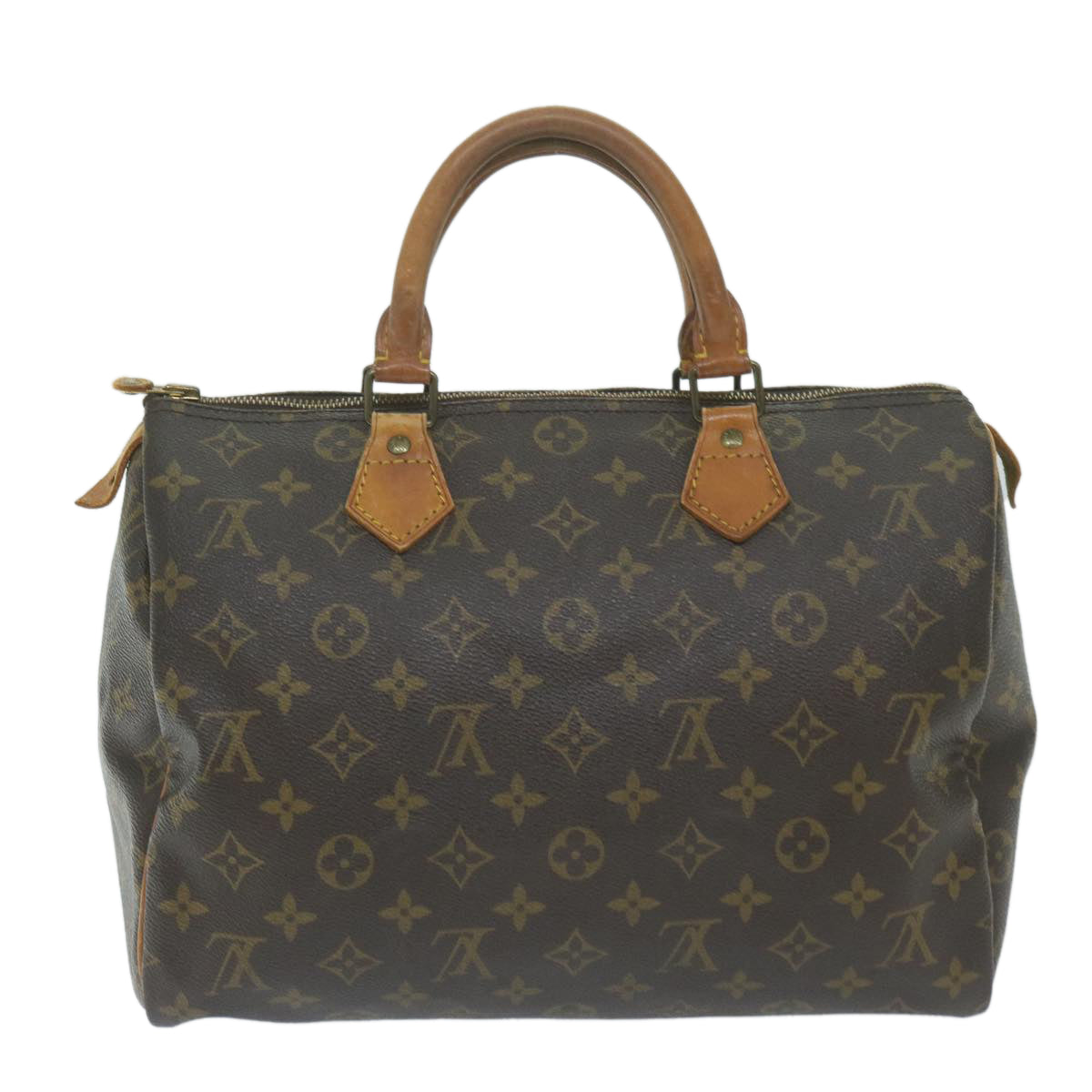LOUIS VUITTON Monogram Speedy 30 Hand Bag M41526 LV 63454
