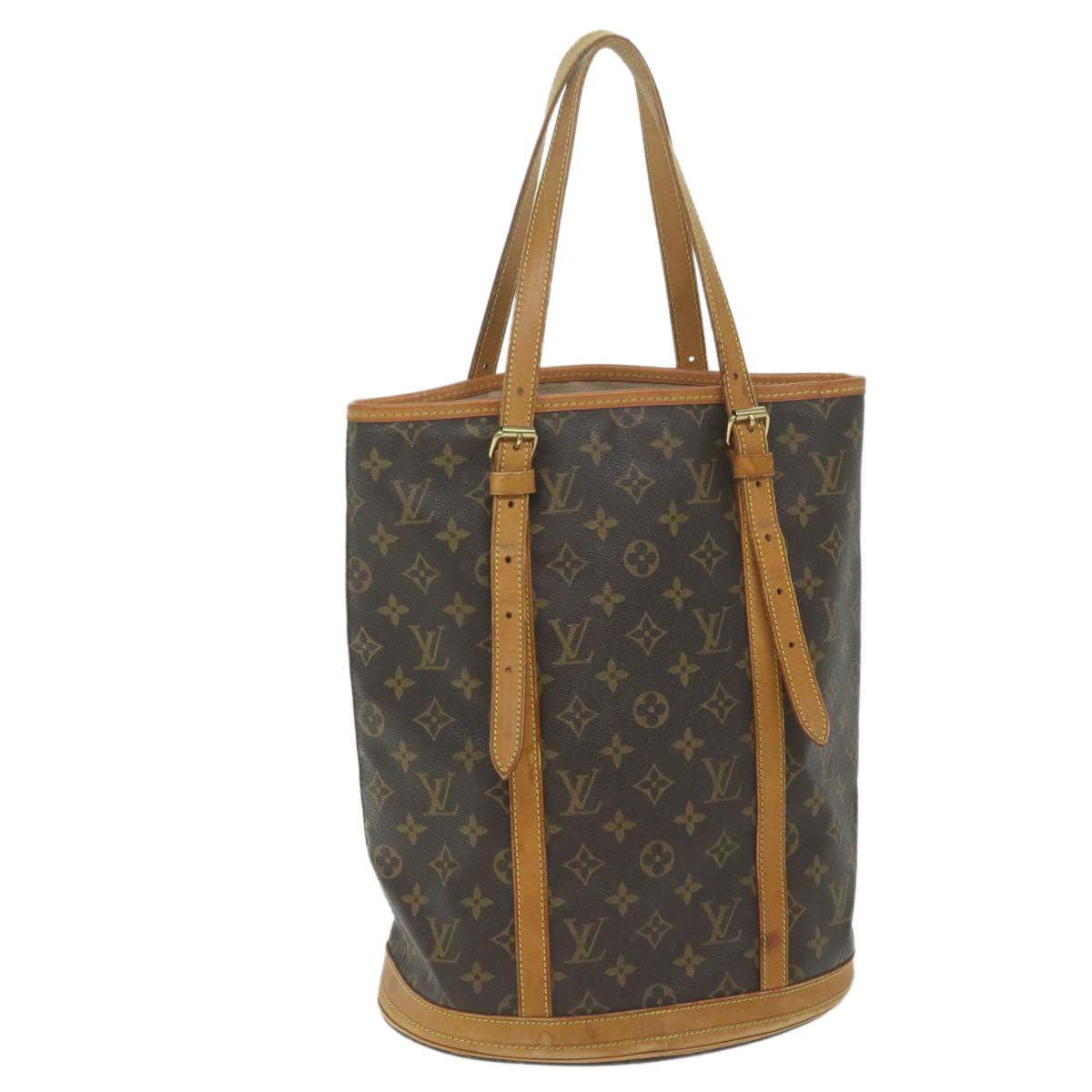 LOUIS VUITTON Monogram Bucket GM Shoulder Bag M42236 LV 63455