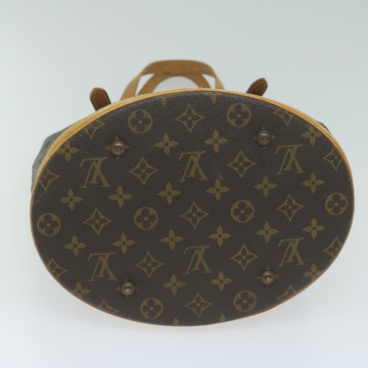 LOUIS VUITTON Monogram Bucket GM Shoulder Bag M42236 LV 63455
