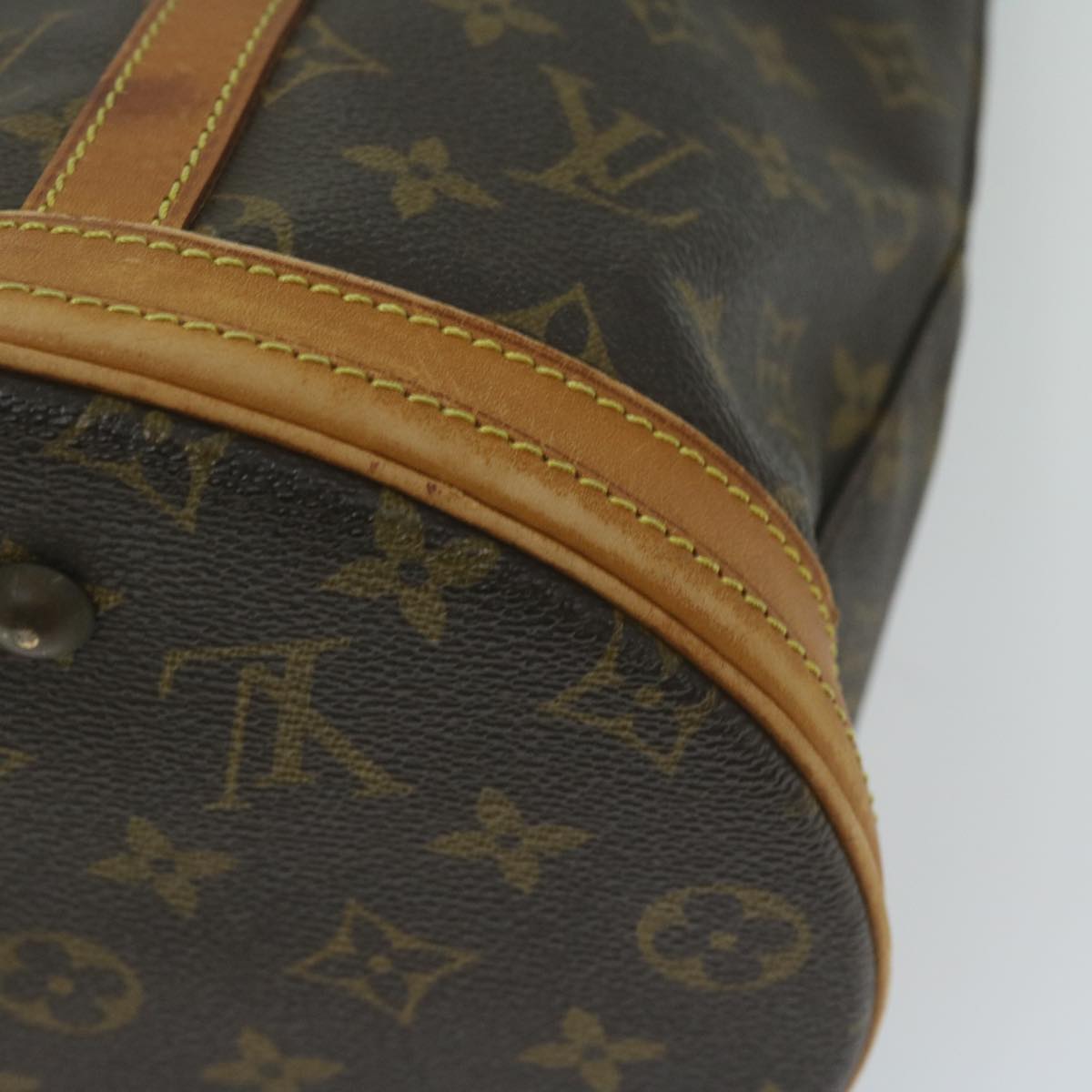 LOUIS VUITTON Monogram Bucket GM Shoulder Bag M42236 LV 63455