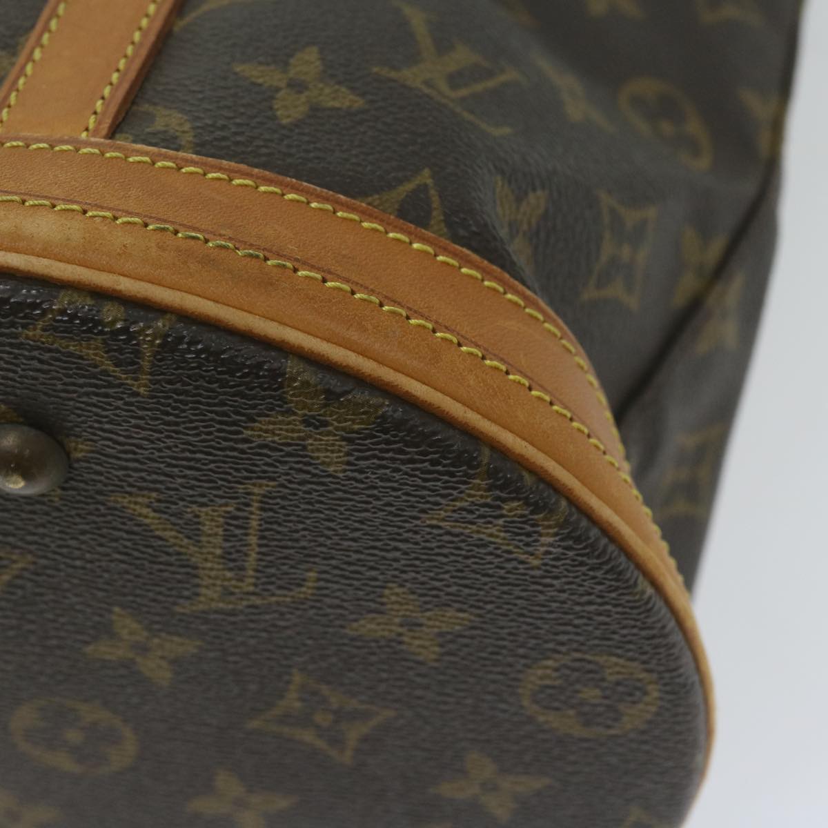 LOUIS VUITTON Monogram Bucket GM Shoulder Bag M42236 LV 63455