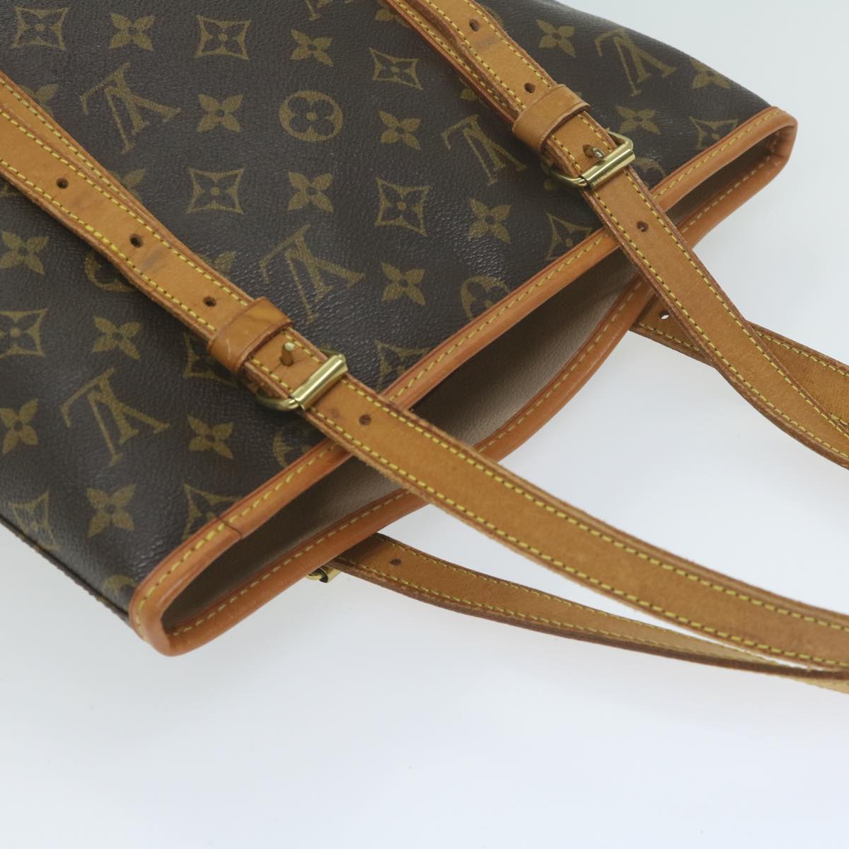 LOUIS VUITTON Monogram Bucket GM Shoulder Bag M42236 LV 63455