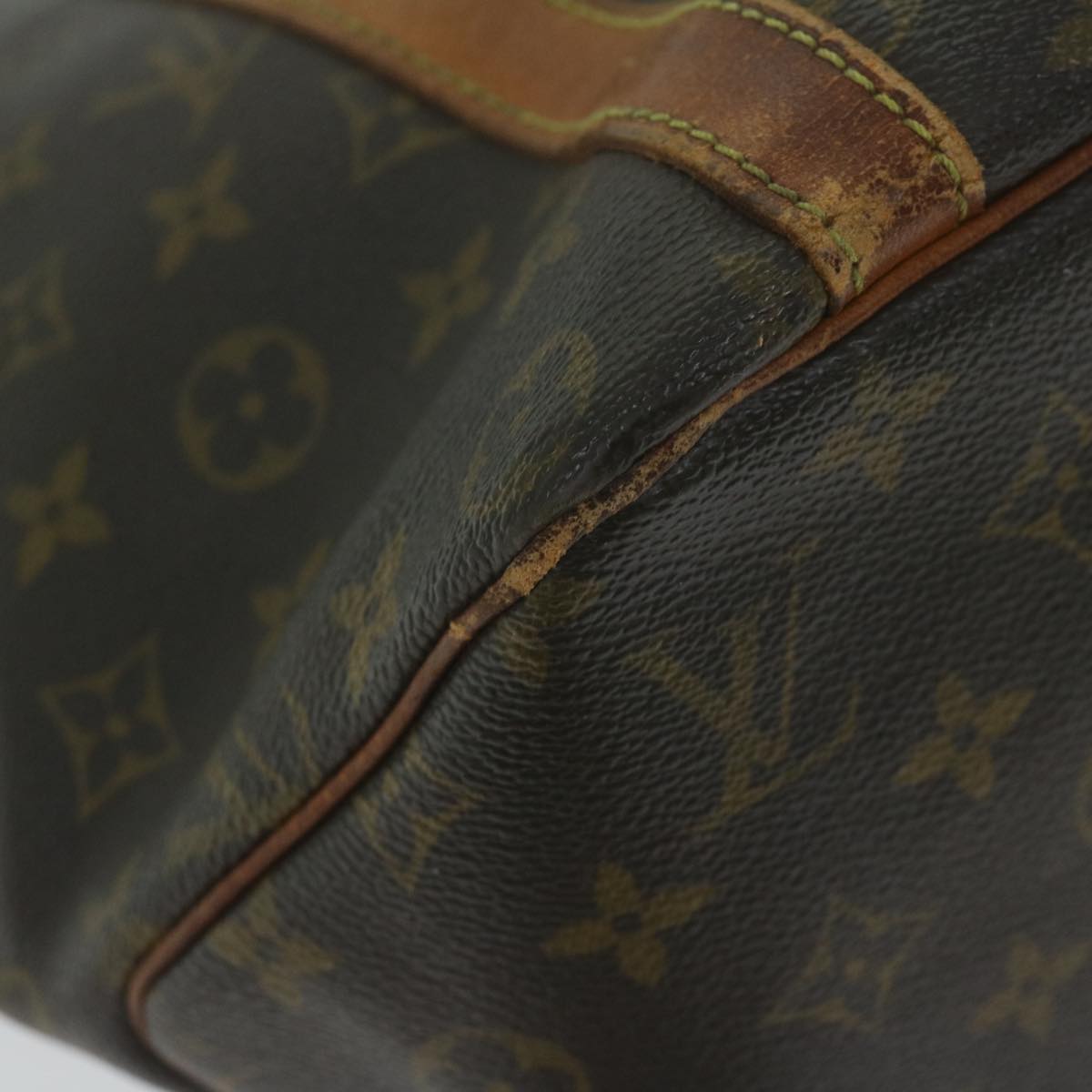 LOUIS VUITTON Monogram Sac Shopping Tote Bag M51108 LV 63456