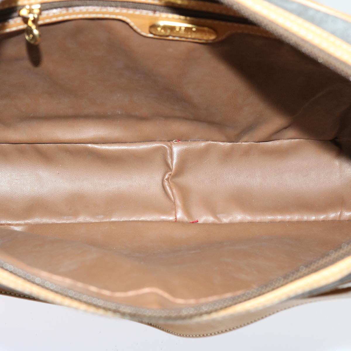 FENDI Shoulder Bag Nylon Brown 63467
