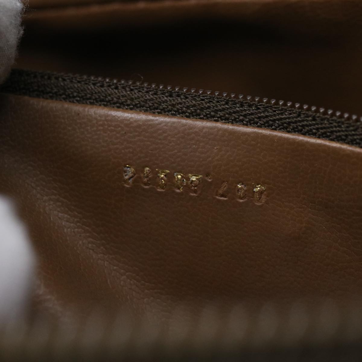 FENDI Shoulder Bag Nylon Brown 63467