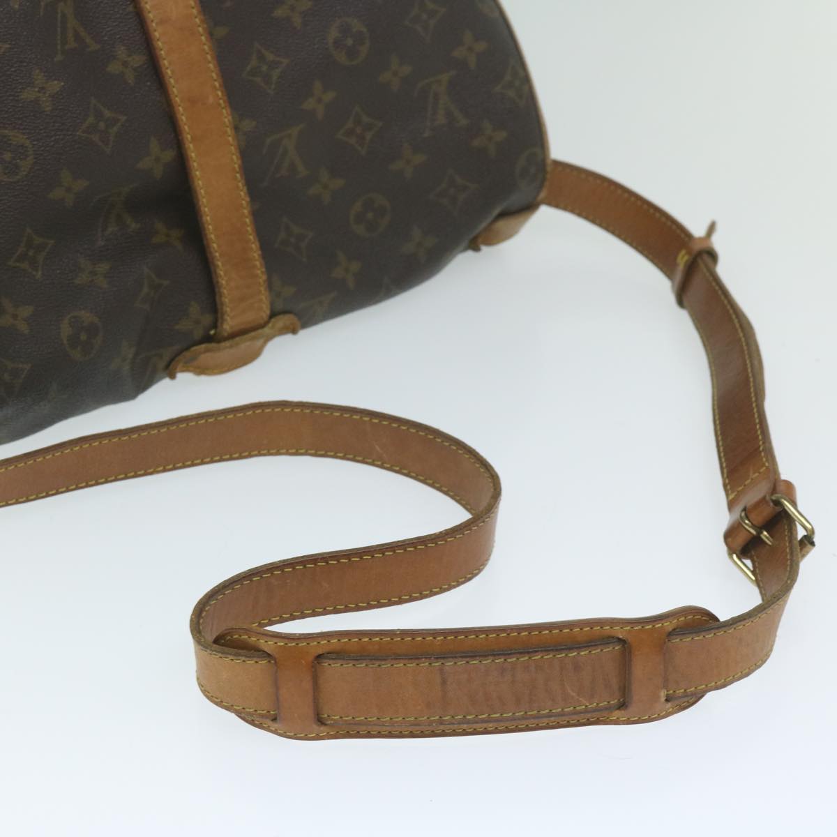 LOUIS VUITTON Monogram Saumur 35 Shoulder Bag M42254 LV 63511
