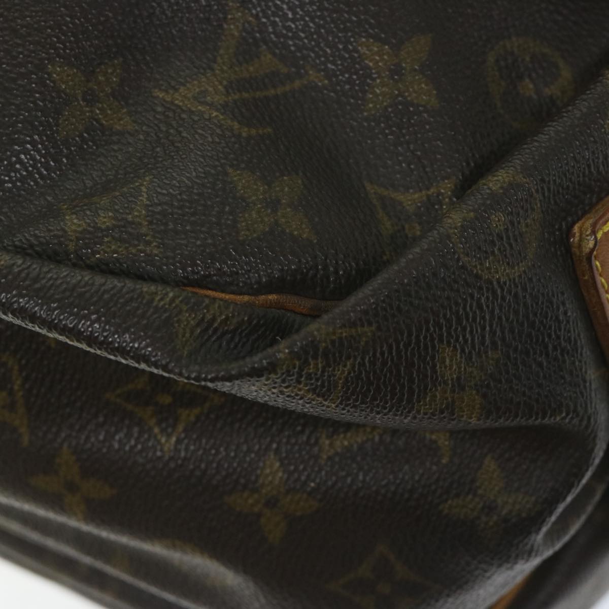 LOUIS VUITTON Monogram Saumur 35 Shoulder Bag M42254 LV 63511