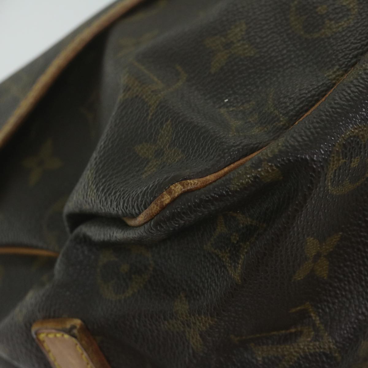 LOUIS VUITTON Monogram Saumur 35 Shoulder Bag M42254 LV 63511