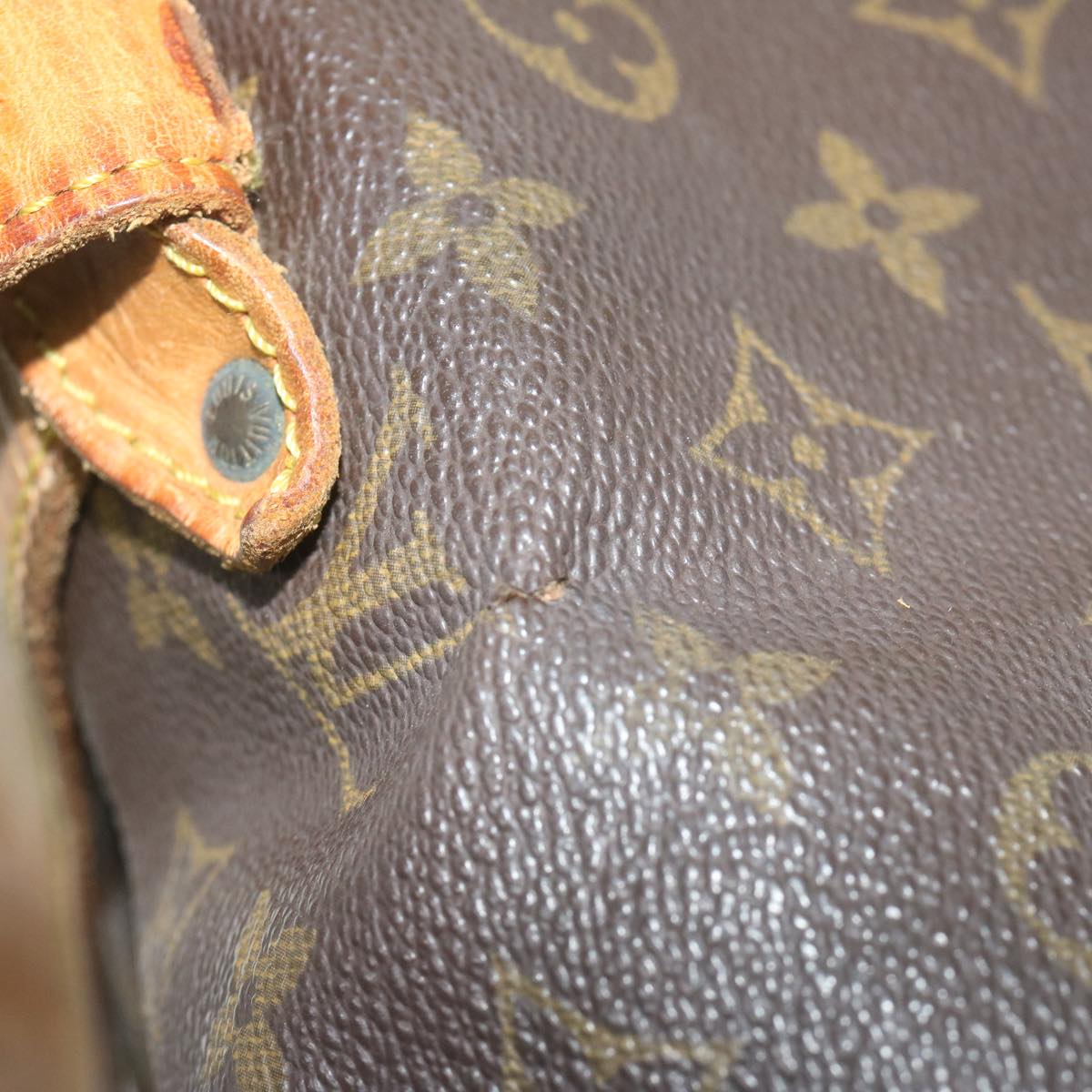 LOUIS VUITTON Monogram Saumur 35 Shoulder Bag M42254 LV 63511