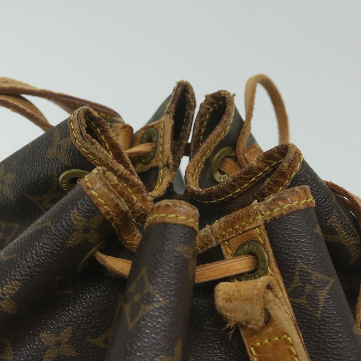 LOUIS VUITTON Monogram Petit Noe Shoulder Bag M42226 LV 63520