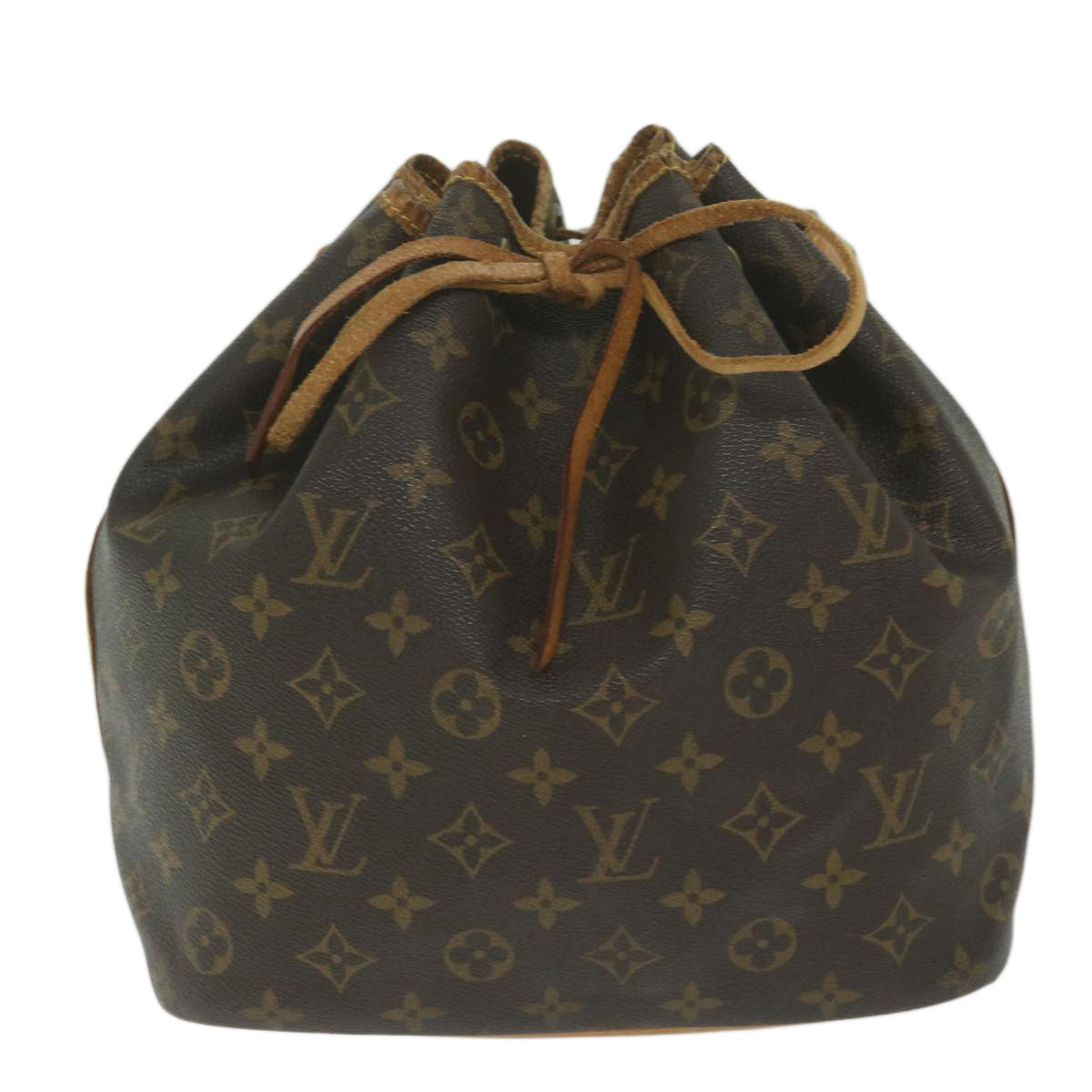 LOUIS VUITTON Monogram Petit Noe Shoulder Bag M42226 LV 63520