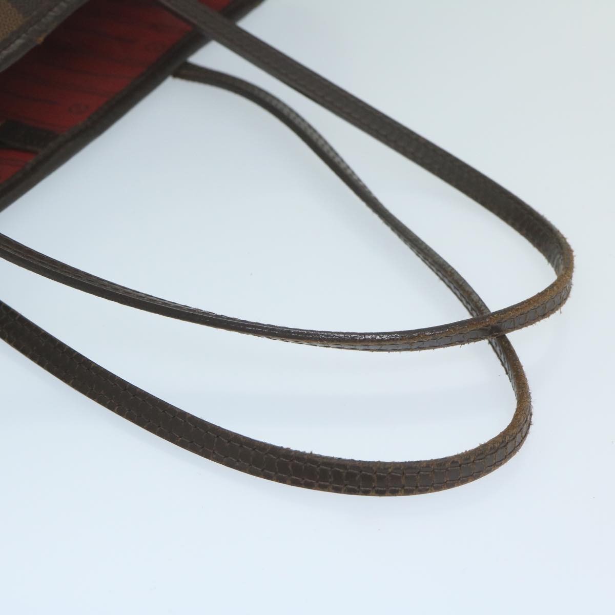 LOUIS VUITTON Damier Ebene Neverfull MM Tote Bag N51105 LV 63524