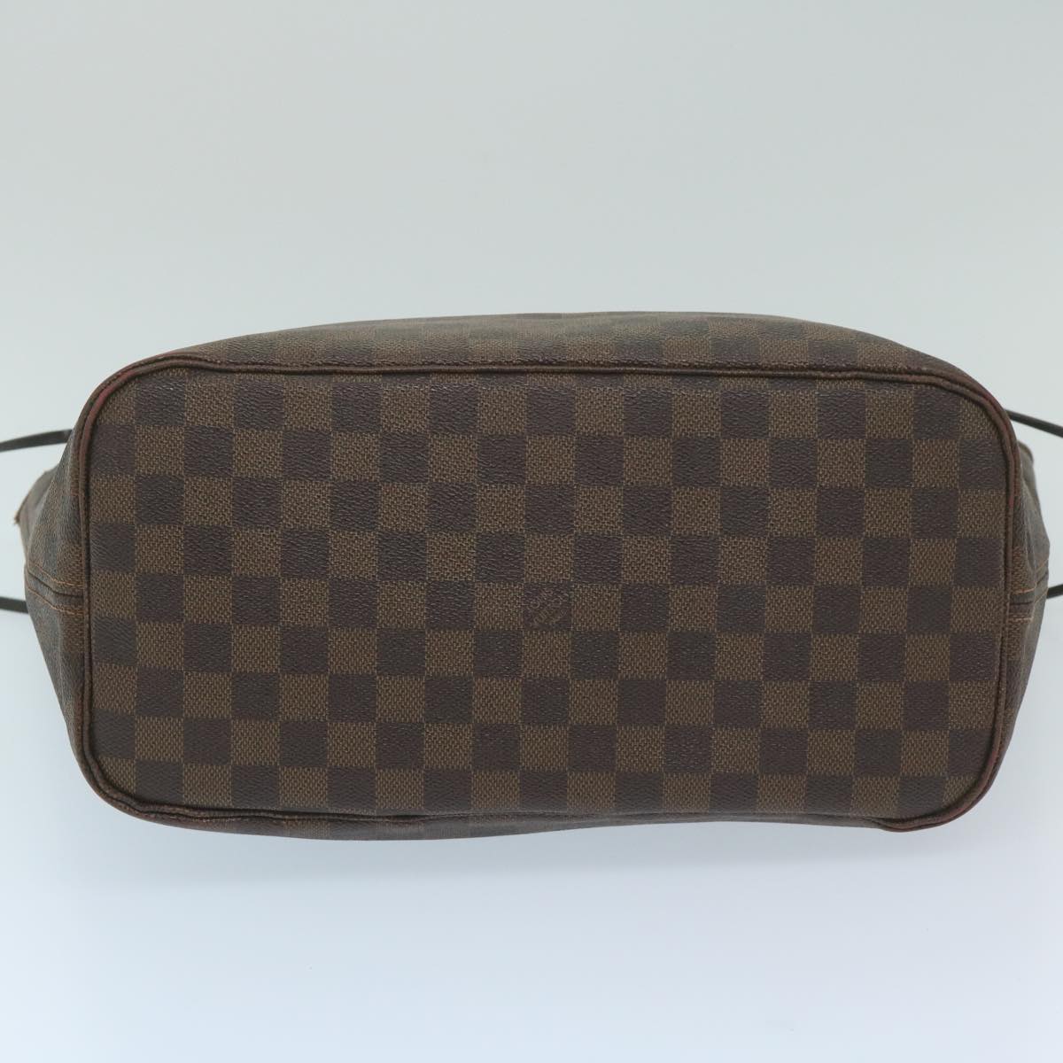 LOUIS VUITTON Damier Ebene Neverfull MM Tote Bag N51105 LV 63524