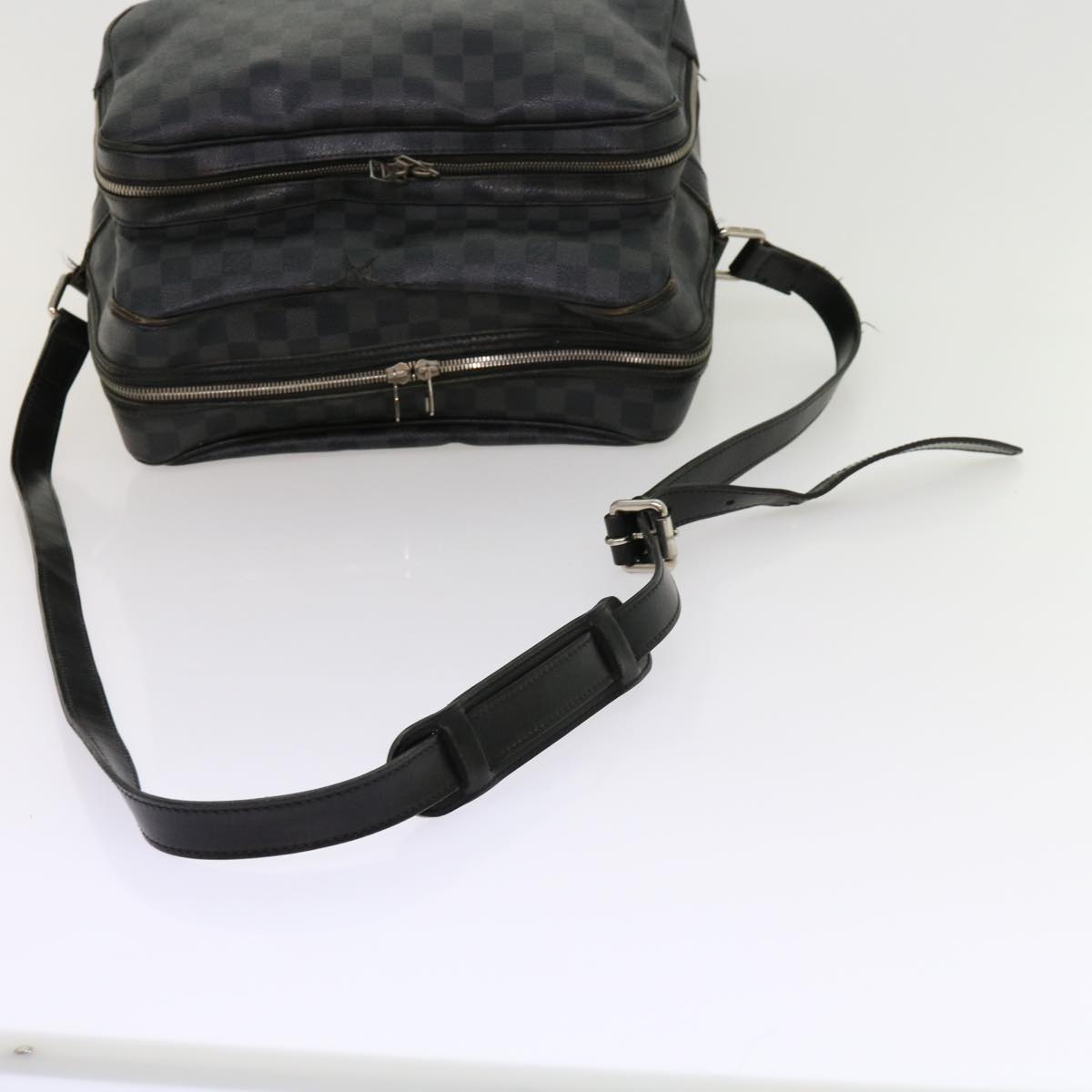 LOUIS VUITTON Damier Graphite Io Shoulder Bag N45252 LV 63542