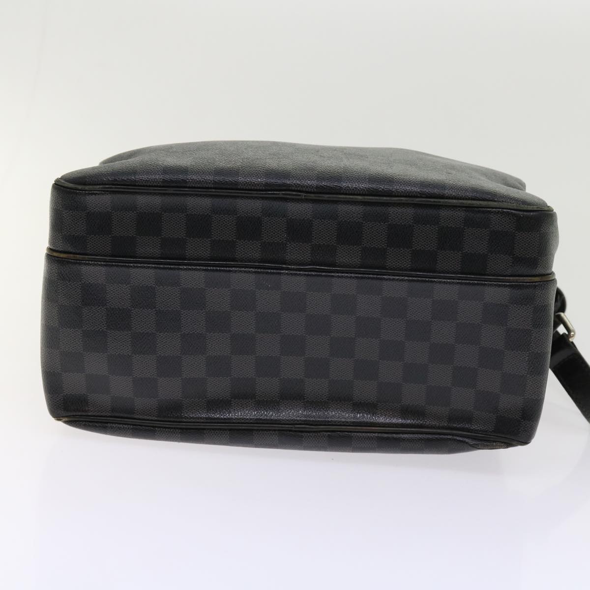 LOUIS VUITTON Damier Graphite Io Shoulder Bag N45252 LV 63542