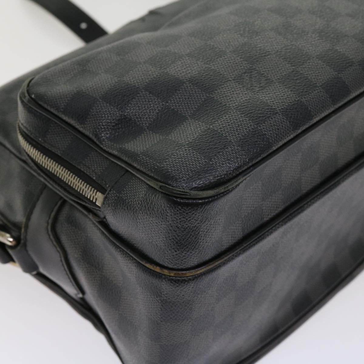 LOUIS VUITTON Damier Graphite Io Shoulder Bag N45252 LV 63542