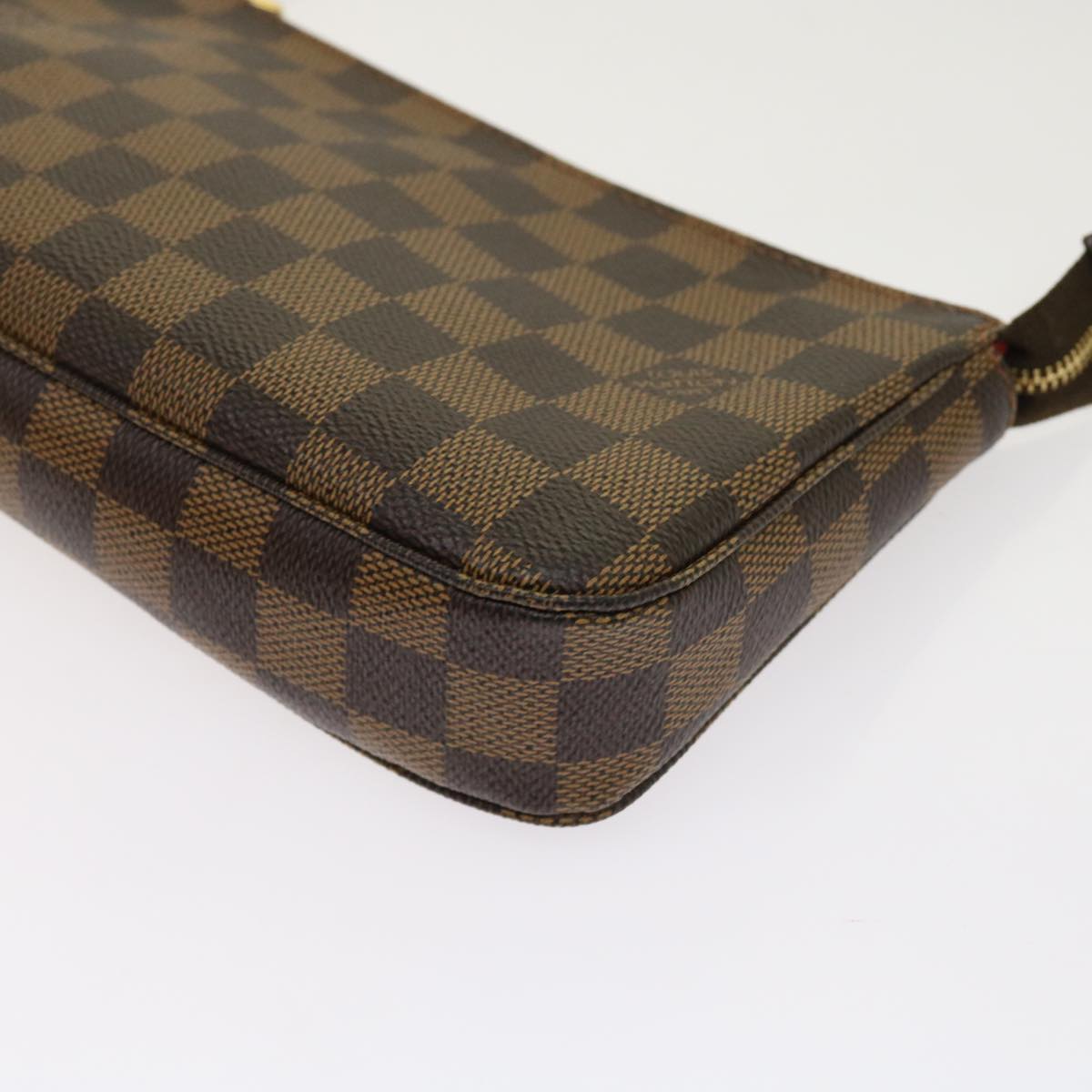 LOUIS VUITTON Damier Ebene Pochette Accessoires Pouch N41206 LV 63575A