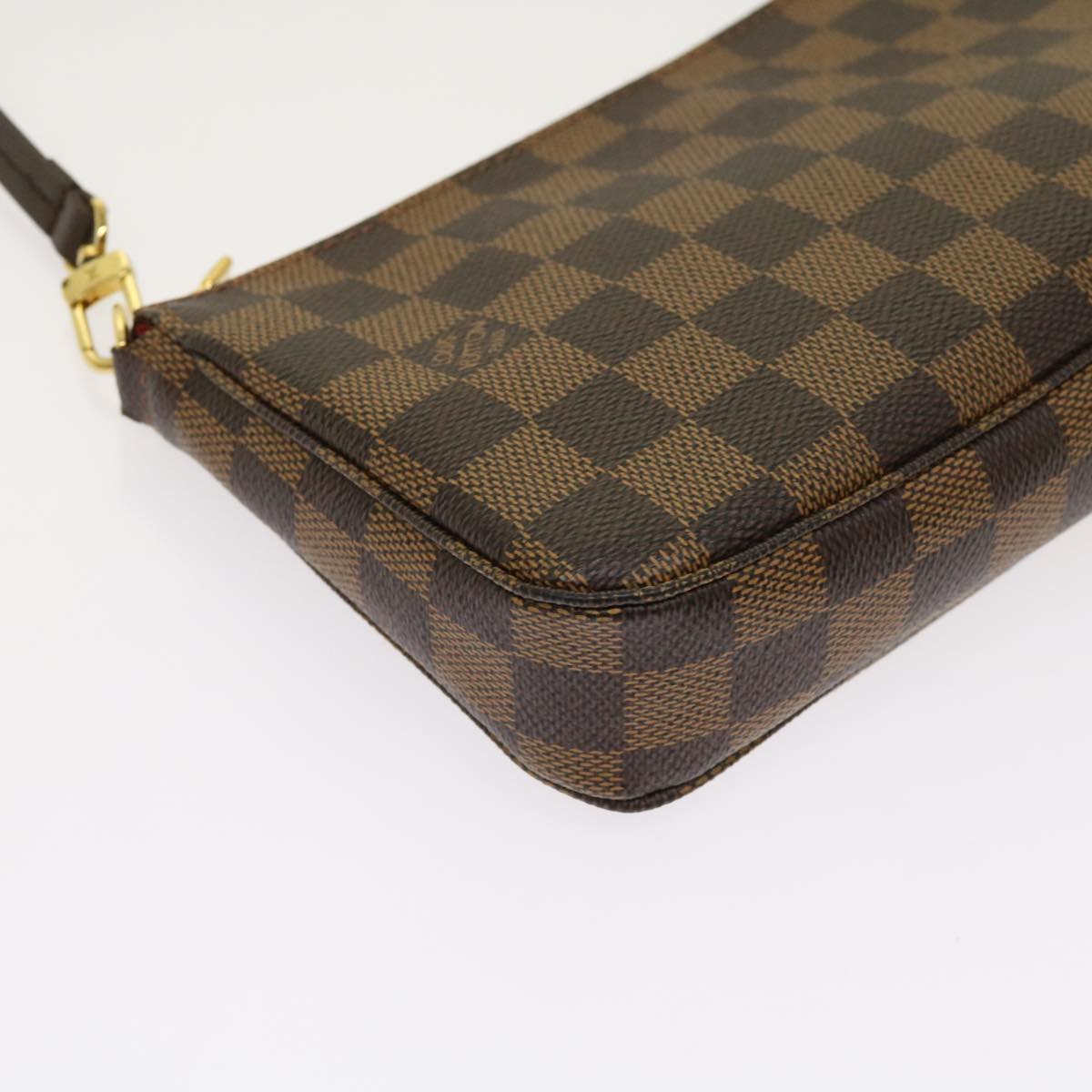 LOUIS VUITTON Damier Ebene Pochette Accessoires Pouch N41206 LV 63575A