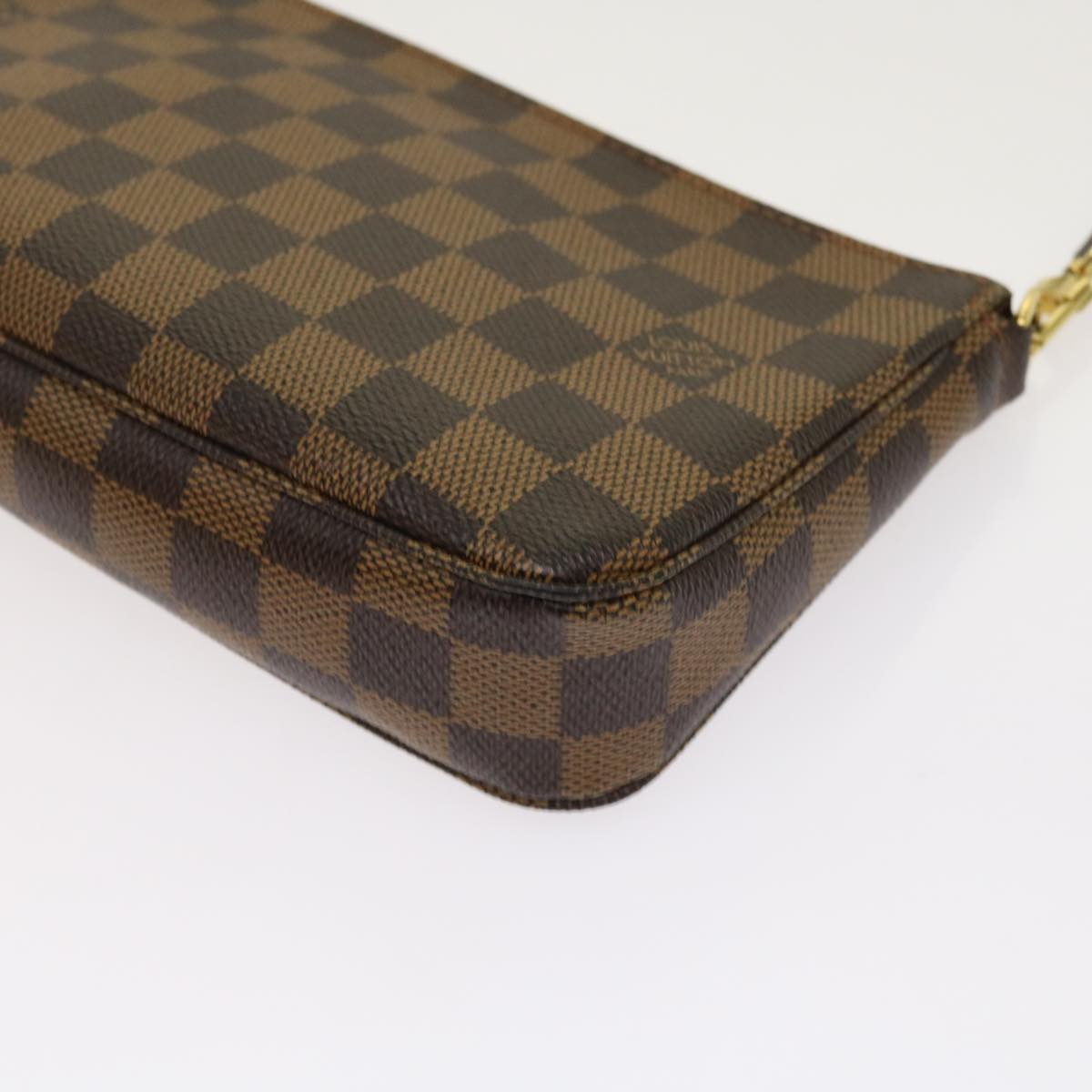 LOUIS VUITTON Damier Ebene Pochette Accessoires Pouch N41206 LV 63575A
