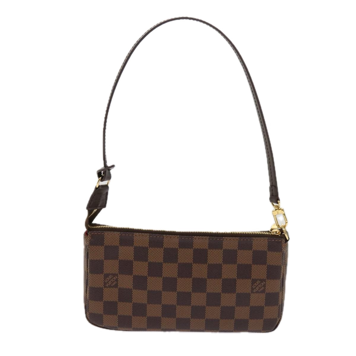 LOUIS VUITTON Damier Ebene Pochette Accessoires Pouch N41206 LV 63575A