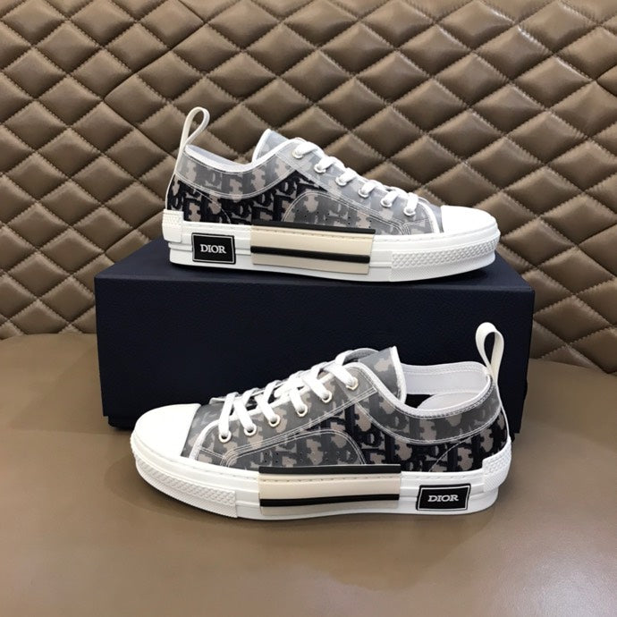 GLM - DIR B23 Black and White LOW-TOP SNEAKER