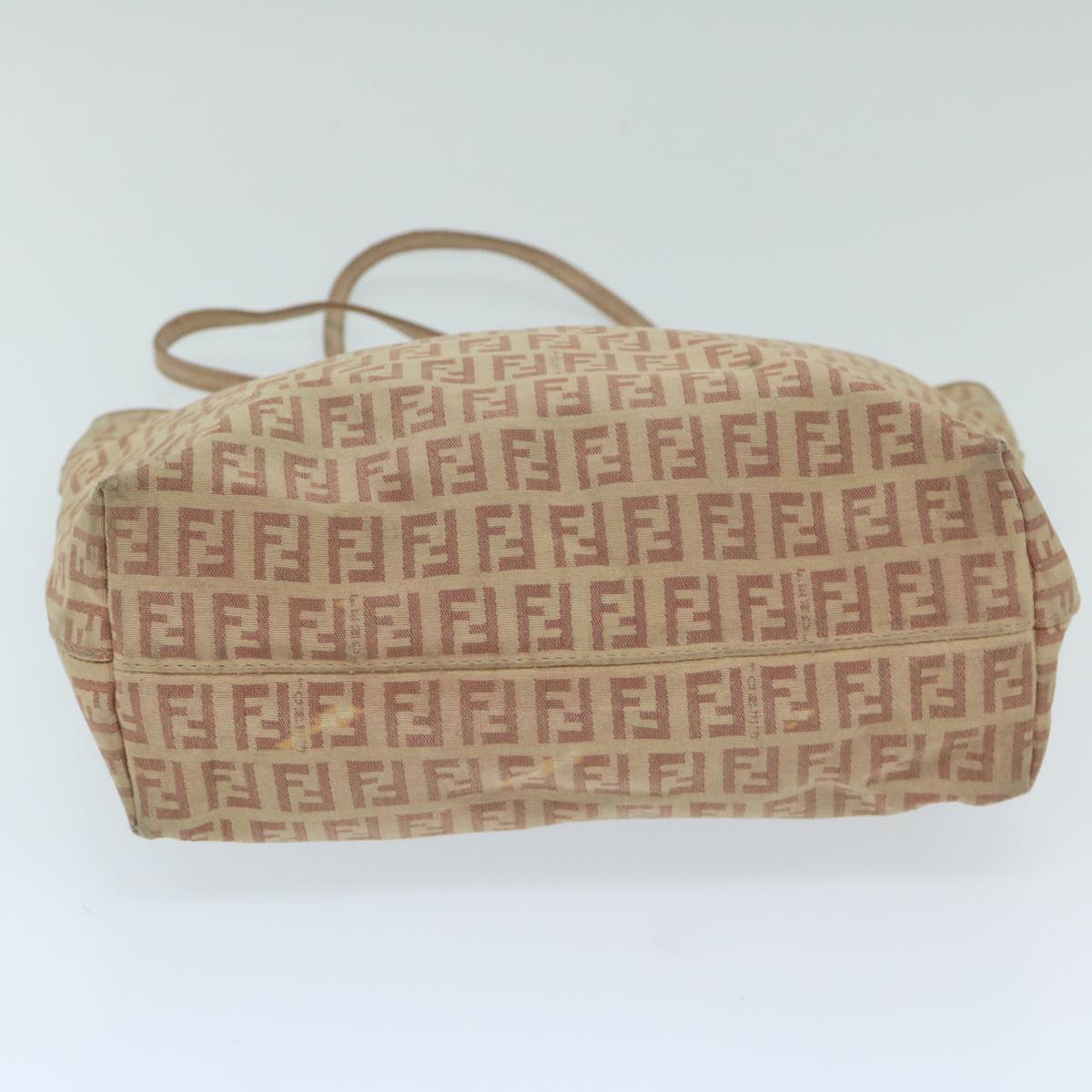 FENDI Zucchino Canvas Tote Bag Pink 8BH073 63734