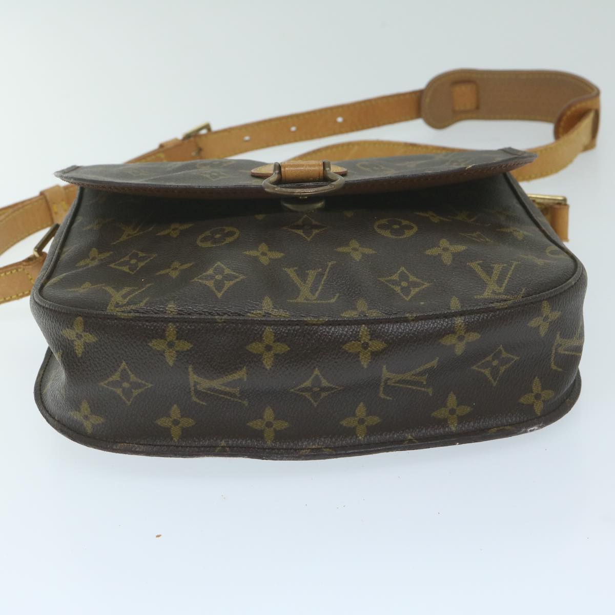 LOUIS VUITTON Monogram Saint Cloud GM Shoulder Bag M51242 LV 63737