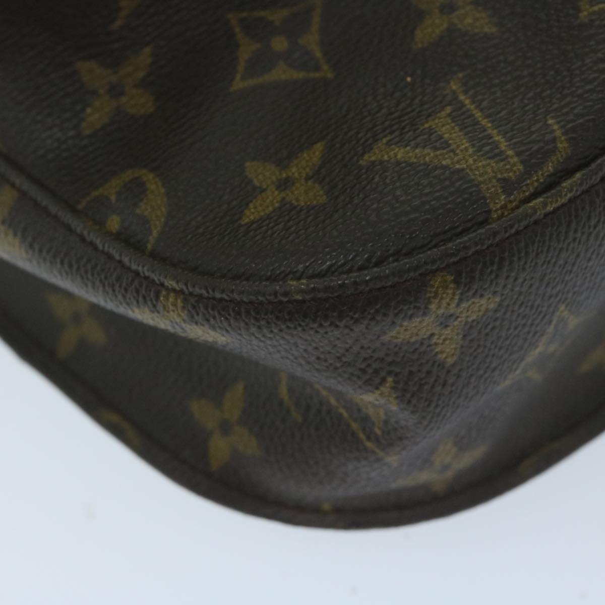 LOUIS VUITTON Monogram Saint Cloud GM Shoulder Bag M51242 LV 63737