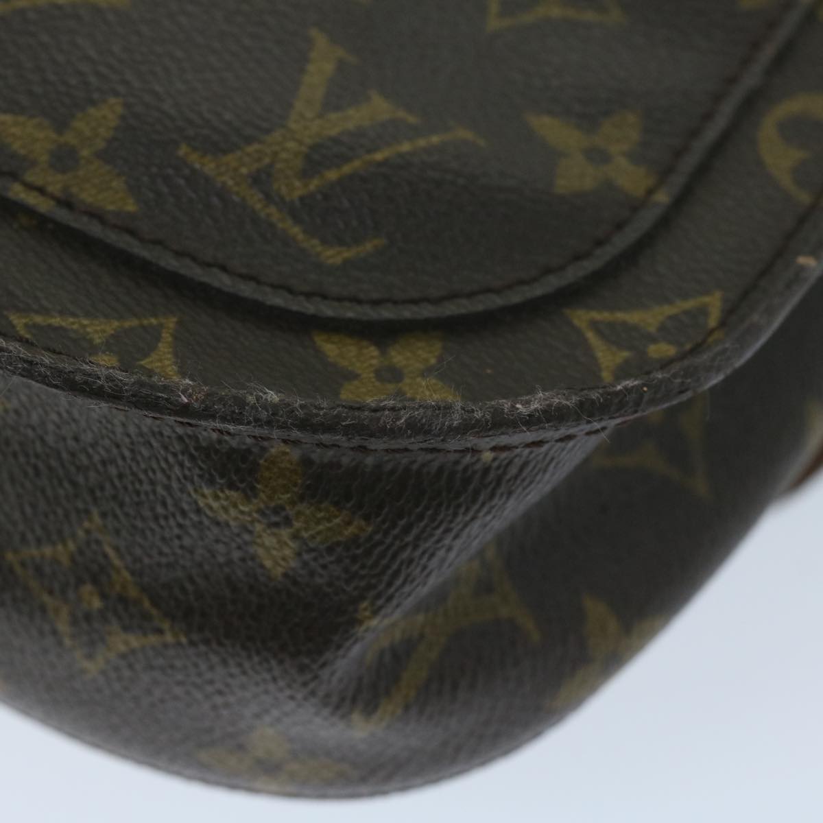 LOUIS VUITTON Monogram Saint Cloud GM Shoulder Bag M51242 LV 63737