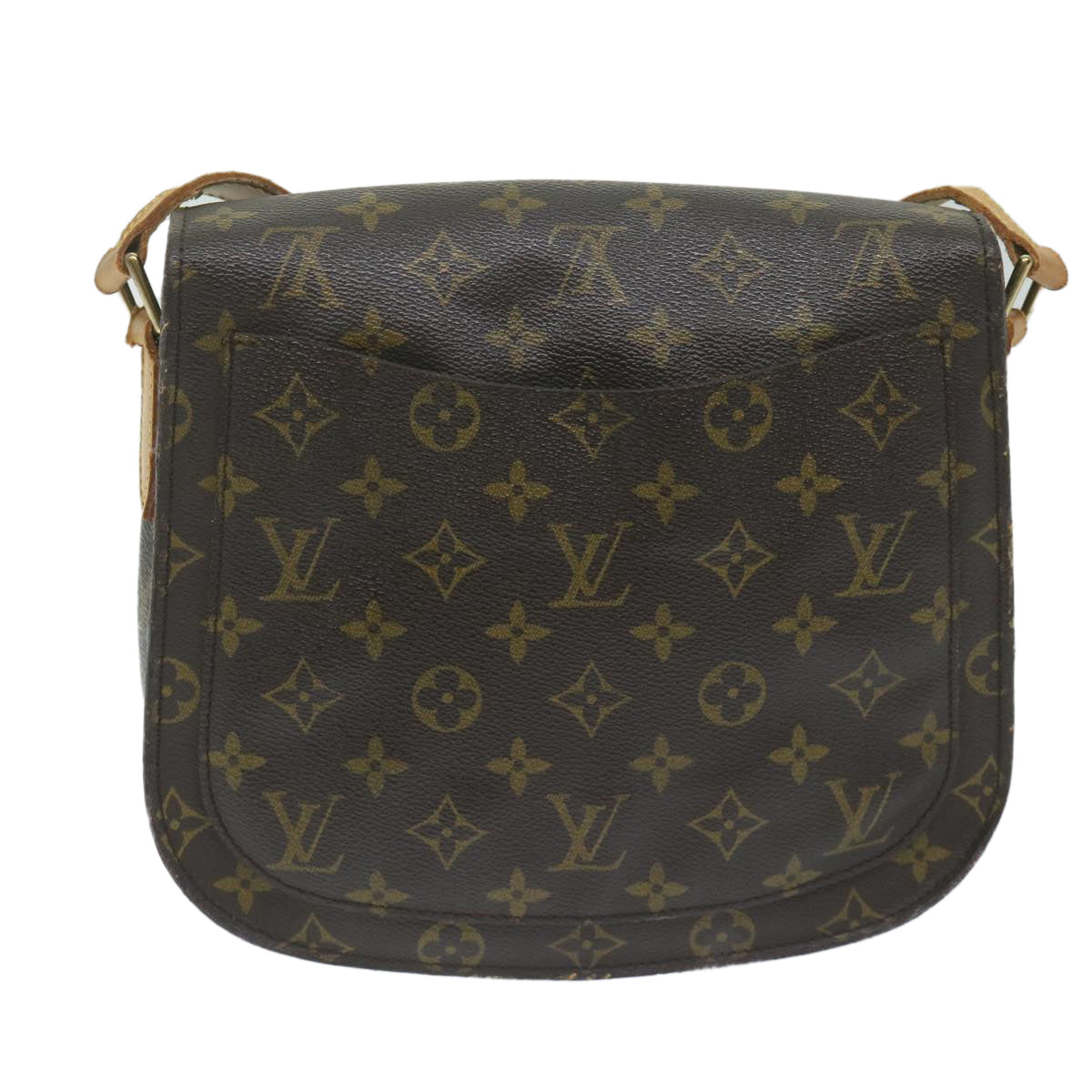LOUIS VUITTON Monogram Saint Cloud GM Shoulder Bag M51242 LV 63737