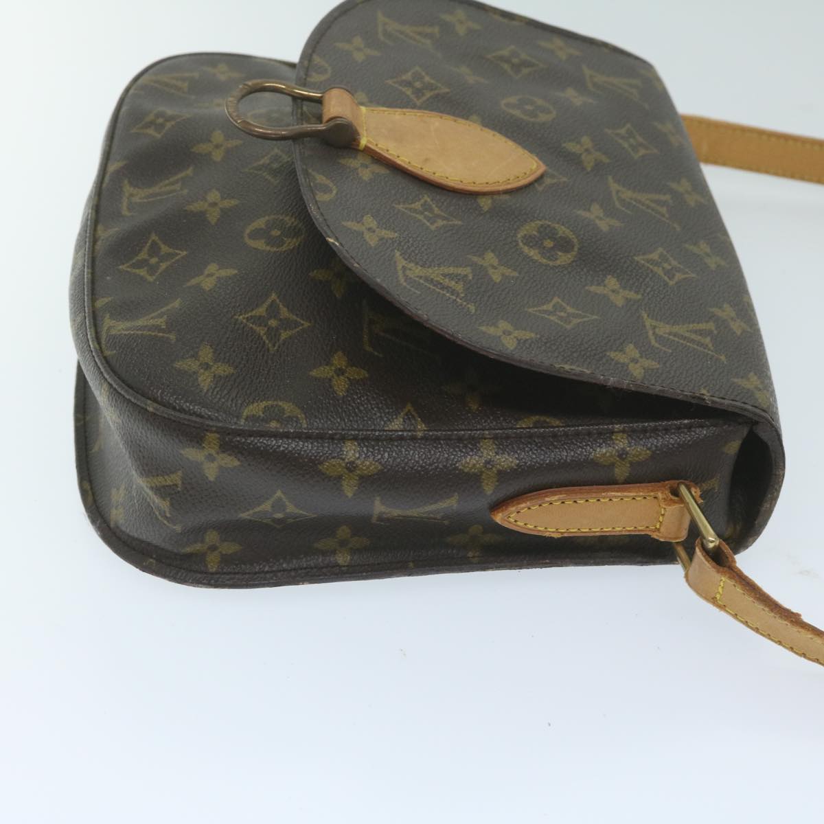 LOUIS VUITTON Monogram Saint Cloud GM Shoulder Bag M51242 LV 63737