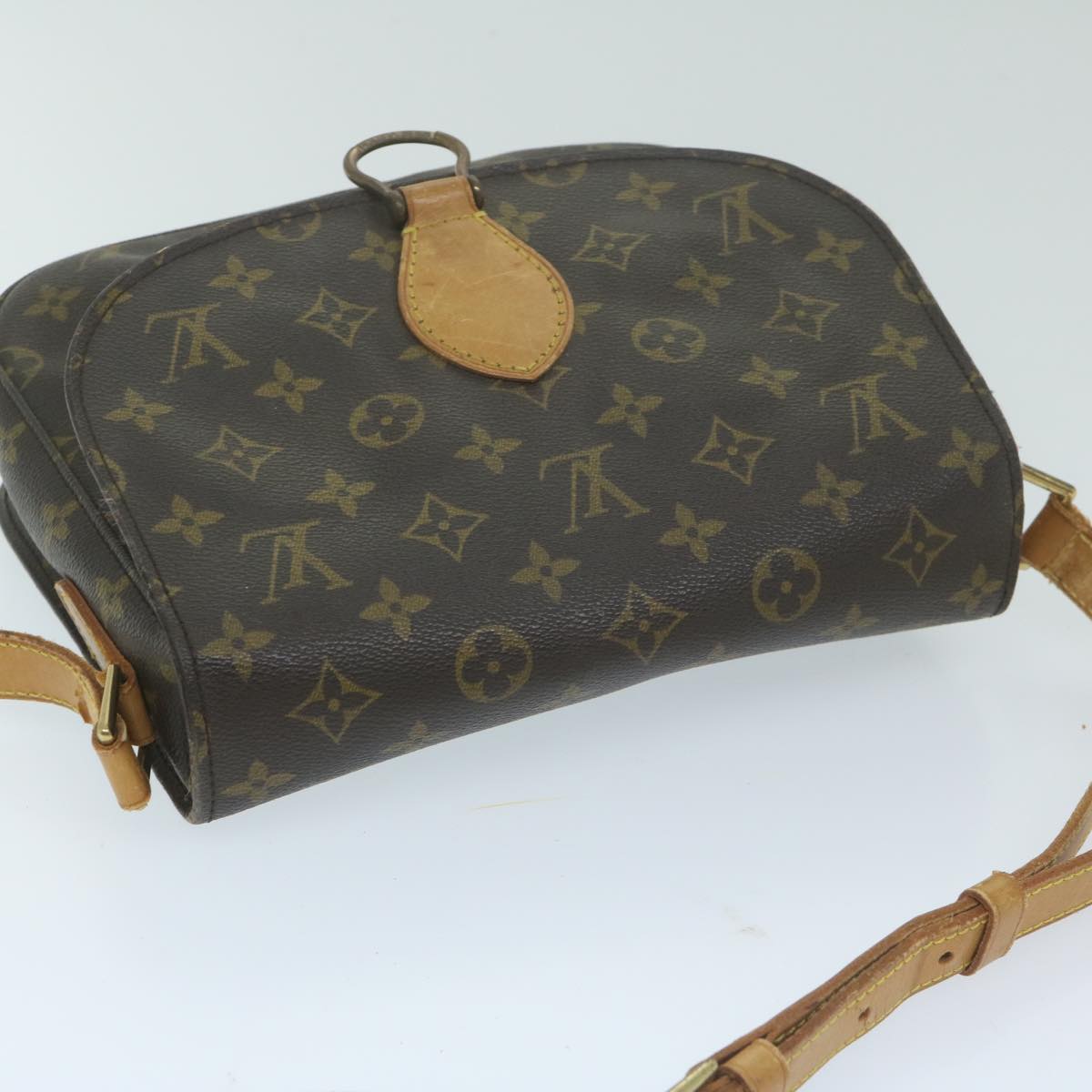 LOUIS VUITTON Monogram Saint Cloud GM Shoulder Bag M51242 LV 63737