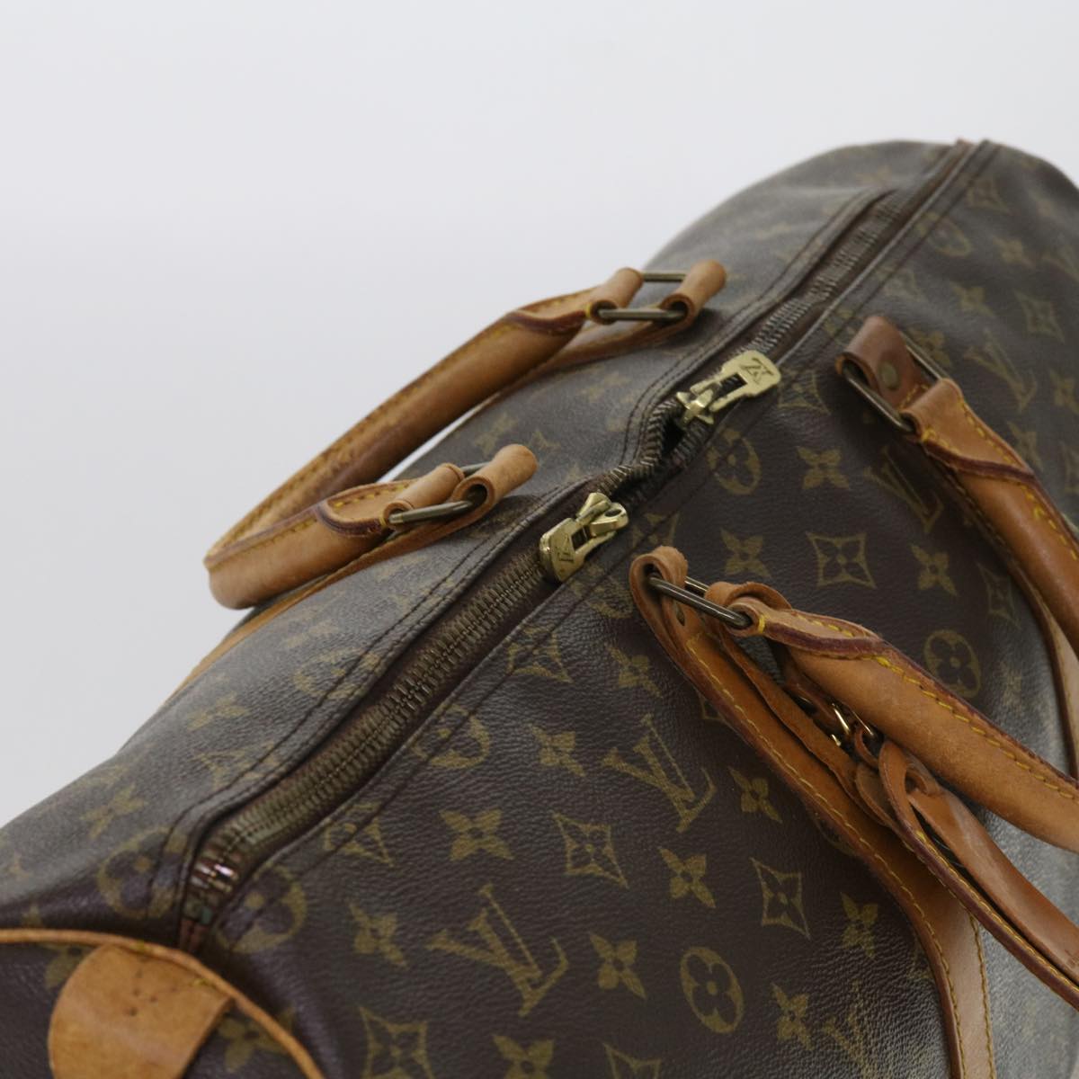 LOUIS VUITTON Monogram Keepall 50 Boston Bag M41426 LV 63781