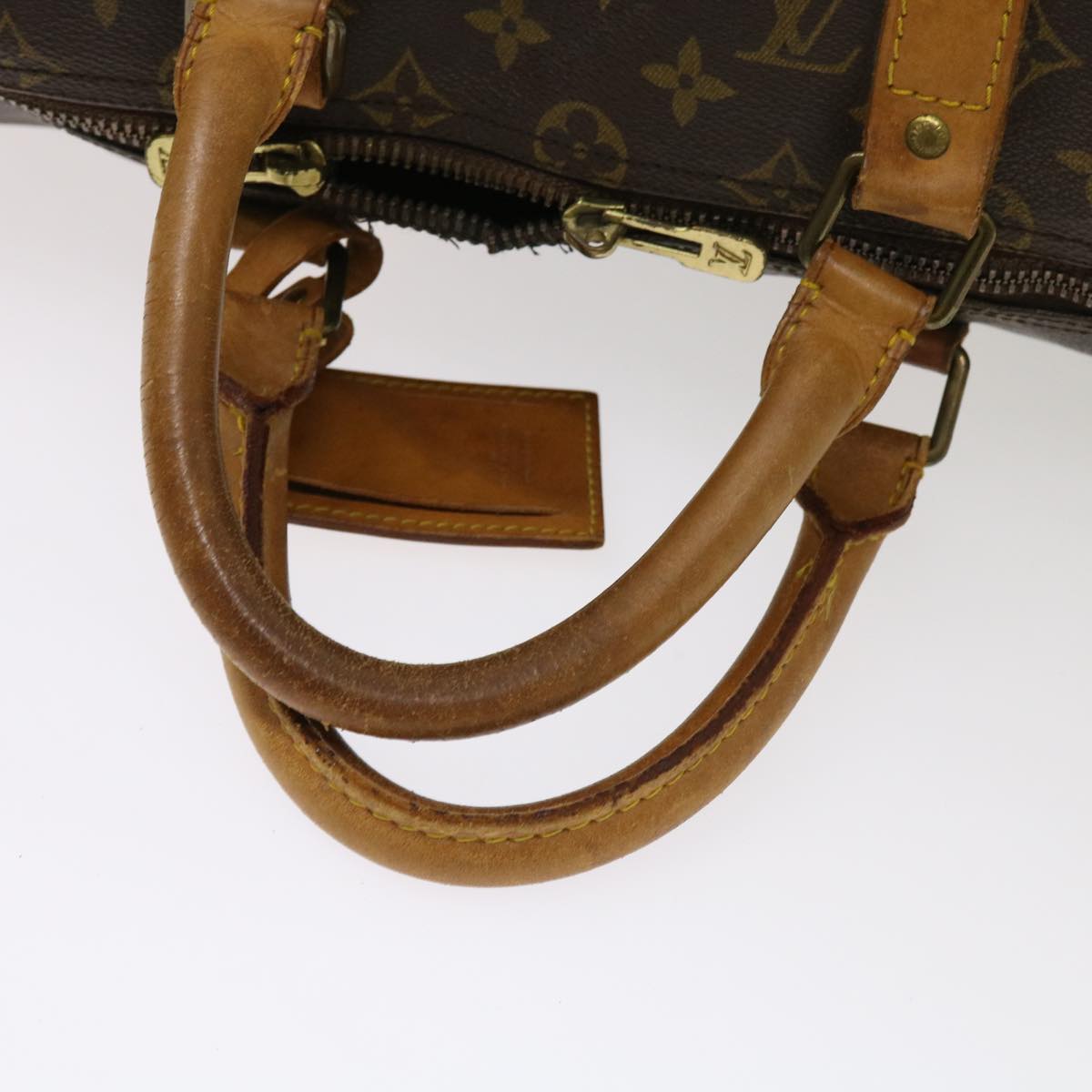 LOUIS VUITTON Monogram Keepall 50 Boston Bag M41426 LV 63781