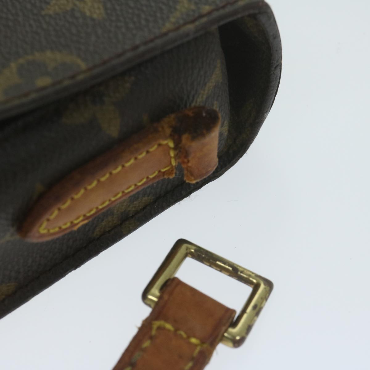 LOUIS VUITTON Monogram Saint Cloud PM Shoulder Bag M51244 LV 63838